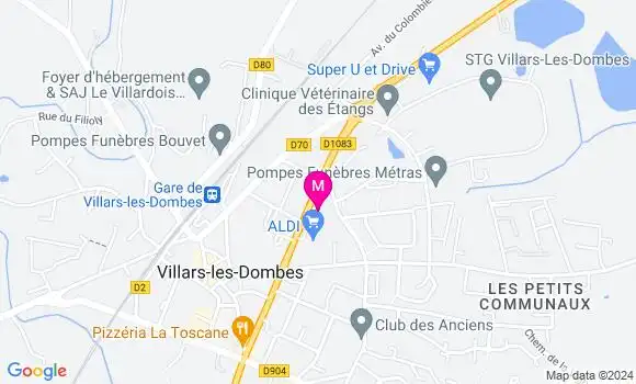 Localisation Dr Jane Pariot