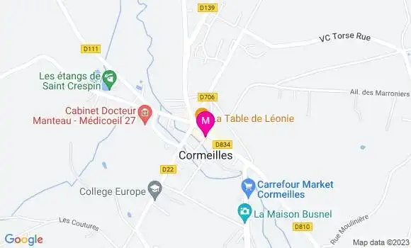 Localisation Dr Virginie Manteau