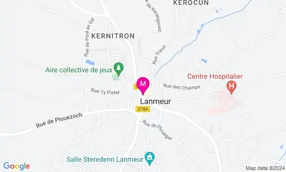 Localisation Dr Paul Aujoulat