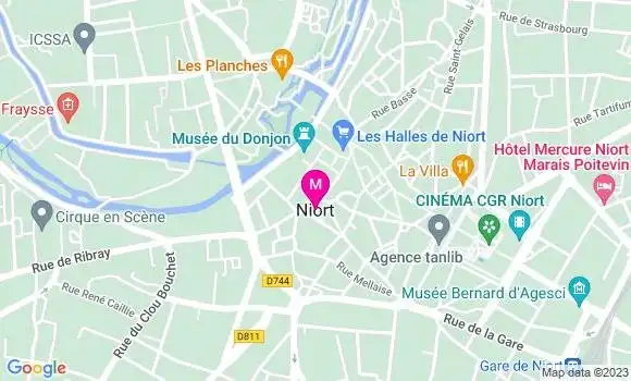 Localisation Dr Pierre Hestin