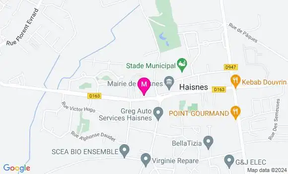 Localisation Dr Marie Trencart