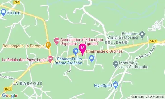 Localisation Dr Vincent Budillon