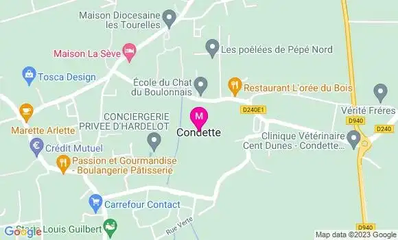 Localisation Dr Bastien Lepretre