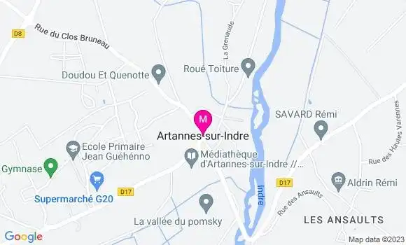 Localisation Dr Anthony Pichet