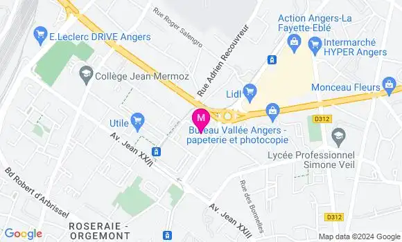 Localisation Dr Anne Marie Esnault