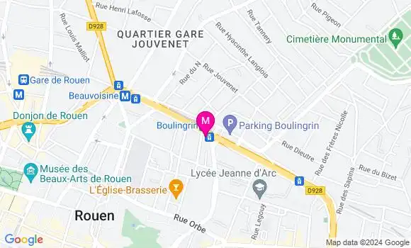 Localisation Dr Justine Dupuis