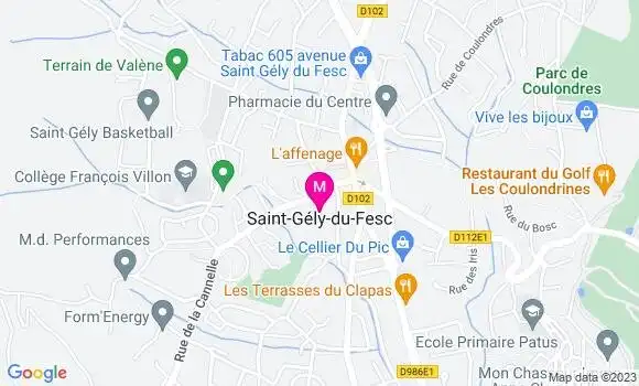 Localisation Dr Emilie Torregrossa