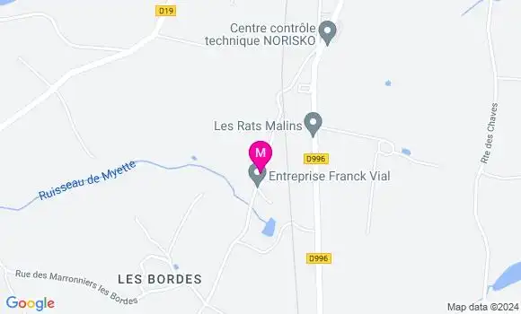 Localisation Dr Marion Bethmont