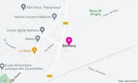 Localisation Dr Carla Sannet