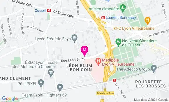 Localisation Dr Christophe Boulon
