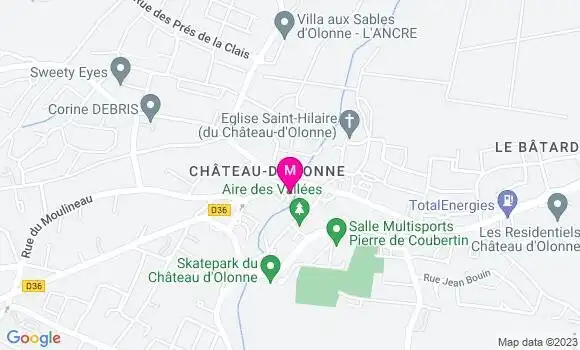 Localisation Dr Nicolas Morin