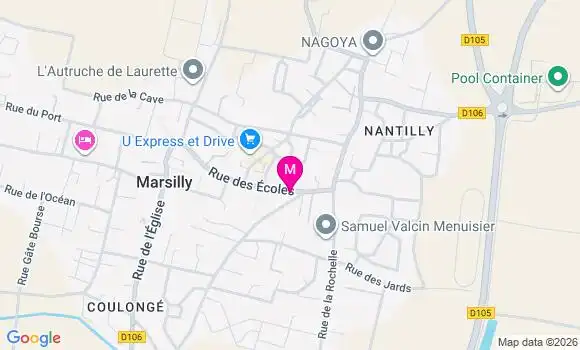 Localisation Dr Guillaume Maria