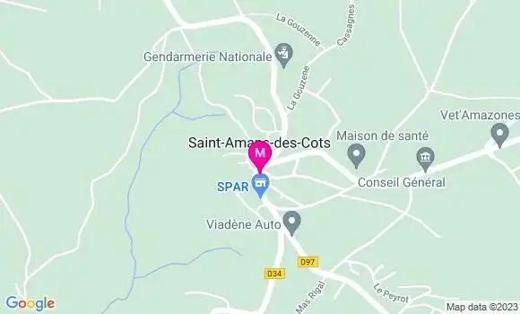 Localisation Dr Coralie Gayraud