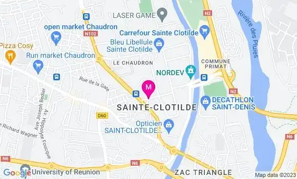 Localisation Dr Fabien Ho Mouye