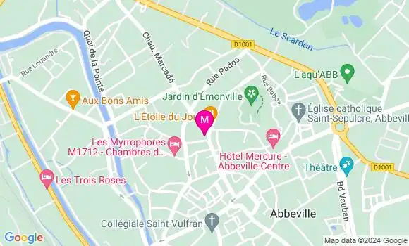 Localisation Dr Eugénie Lahoussoy