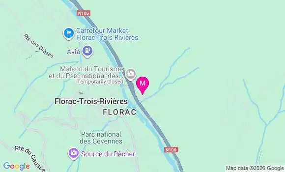 Localisation Dr Vero Maunoury