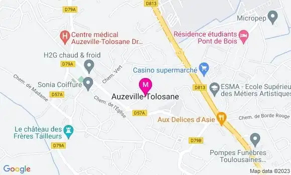 Localisation Dr Catherine Prat Benouaich