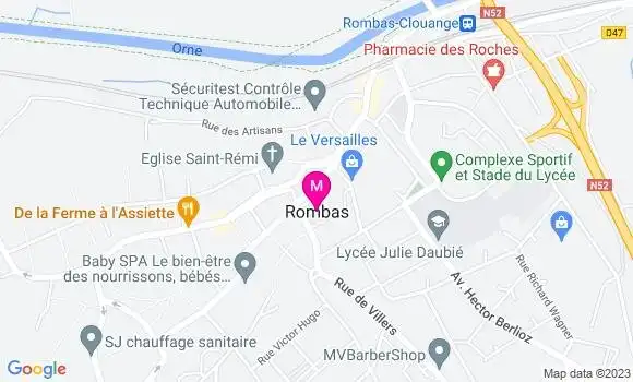 Localisation Dr Margaux Litzler