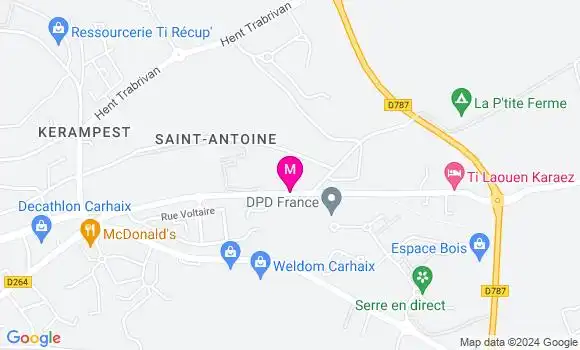 Localisation Dr Emilie Jacob