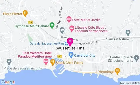 Localisation Dr Caroline Ruggieri