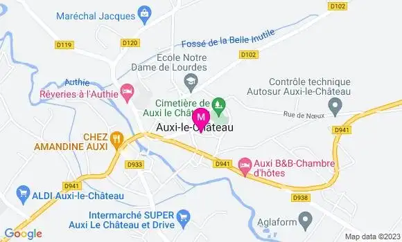 Localisation Dr Adrien Leneveu