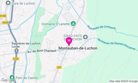 Localisation Dr Pauline Bonneau Gaillard