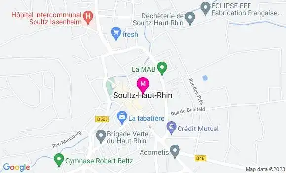 Localisation Dr Quentin Gonsior