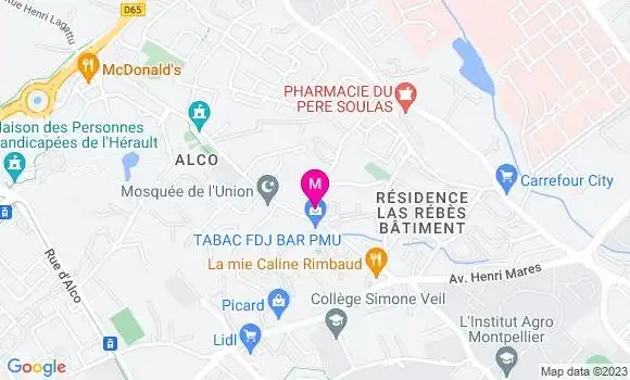 Localisation Dr Claire Dumont