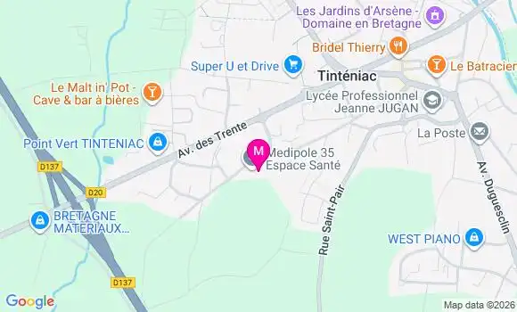 Localisation Dr Florence Diabira