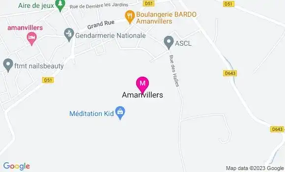 Localisation Dr Audrey Caseaux Watrin