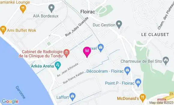 Localisation Dr Sophie Borghol