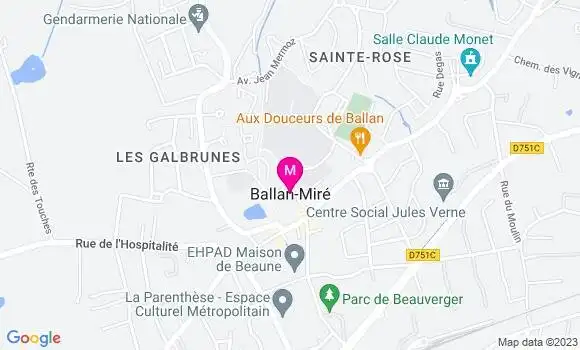 Localisation Dr Alexis Bertrand