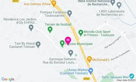Localisation Dr Geraldine Louzeau