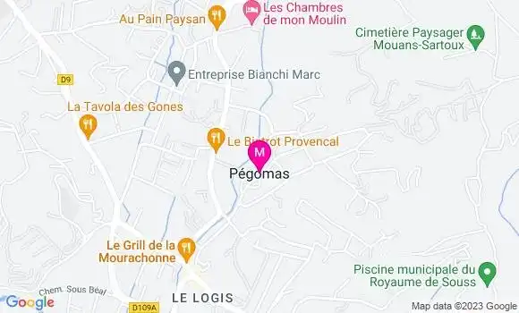 Localisation Dr Audrey Gouget