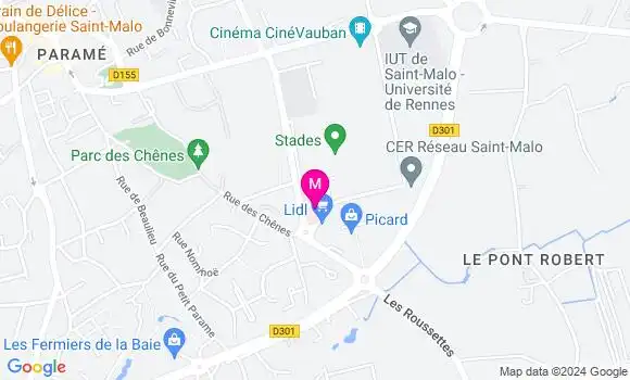 Localisation Dr Melinda Acquier