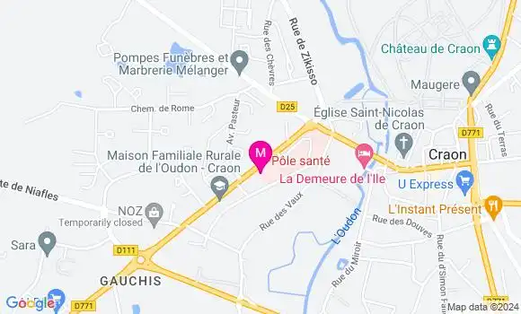 Localisation Dr Marine Geslot