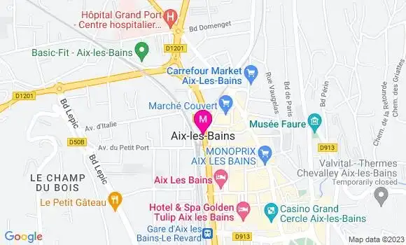 Localisation Dr Thibaut Leroy