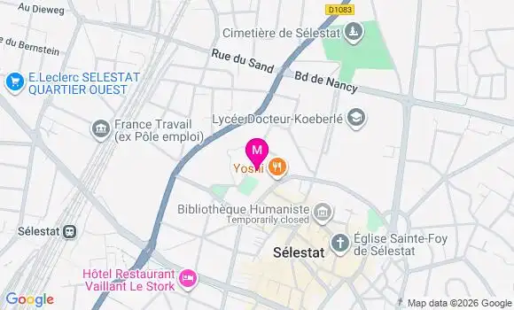 Localisation Dr Cécile Bury