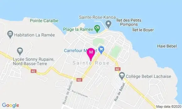 Localisation Dr Anne Bonneau