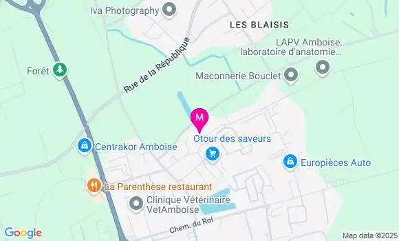 Localisation Dr Marjorie Dugault