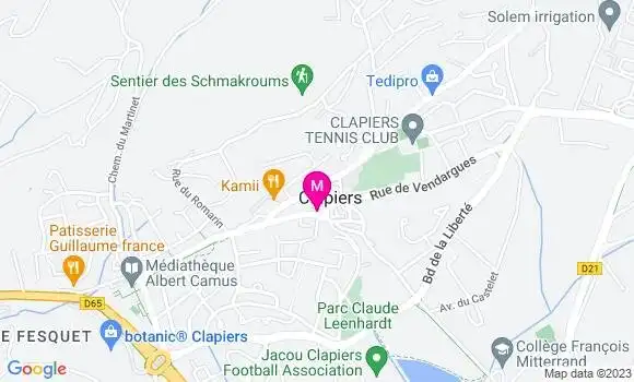 Localisation Dr Timothe Busetto