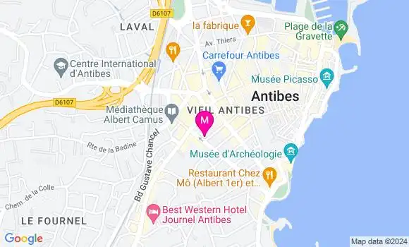 Localisation Dr Marion De Smet