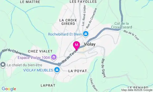 Localisation Dr Paul Farge