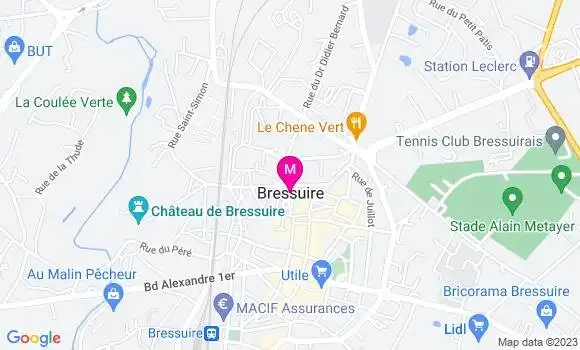 Localisation Dr Mathilde Pineau