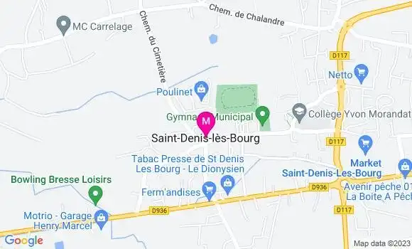 Localisation Dr Moise Djoumessi Temah