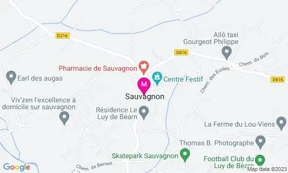 Localisation Dr Charlotte Bernard