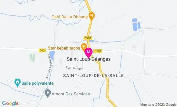 Localisation Dr Salima Chetouh