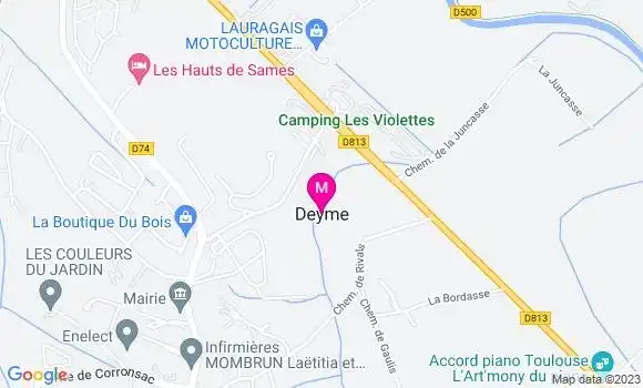 Localisation Dr Marie Zouzouo