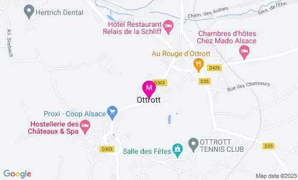 Localisation Dr Anne Laure Roth