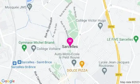 Localisation Dr Alexandre Bedet